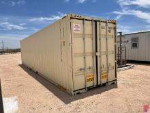 40â€™L X 8â€™W X 9.5â€™H 2-DOOR SHIPPING CONTAINER