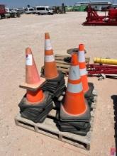 PALLET OF (33)TRAFFIC CONES