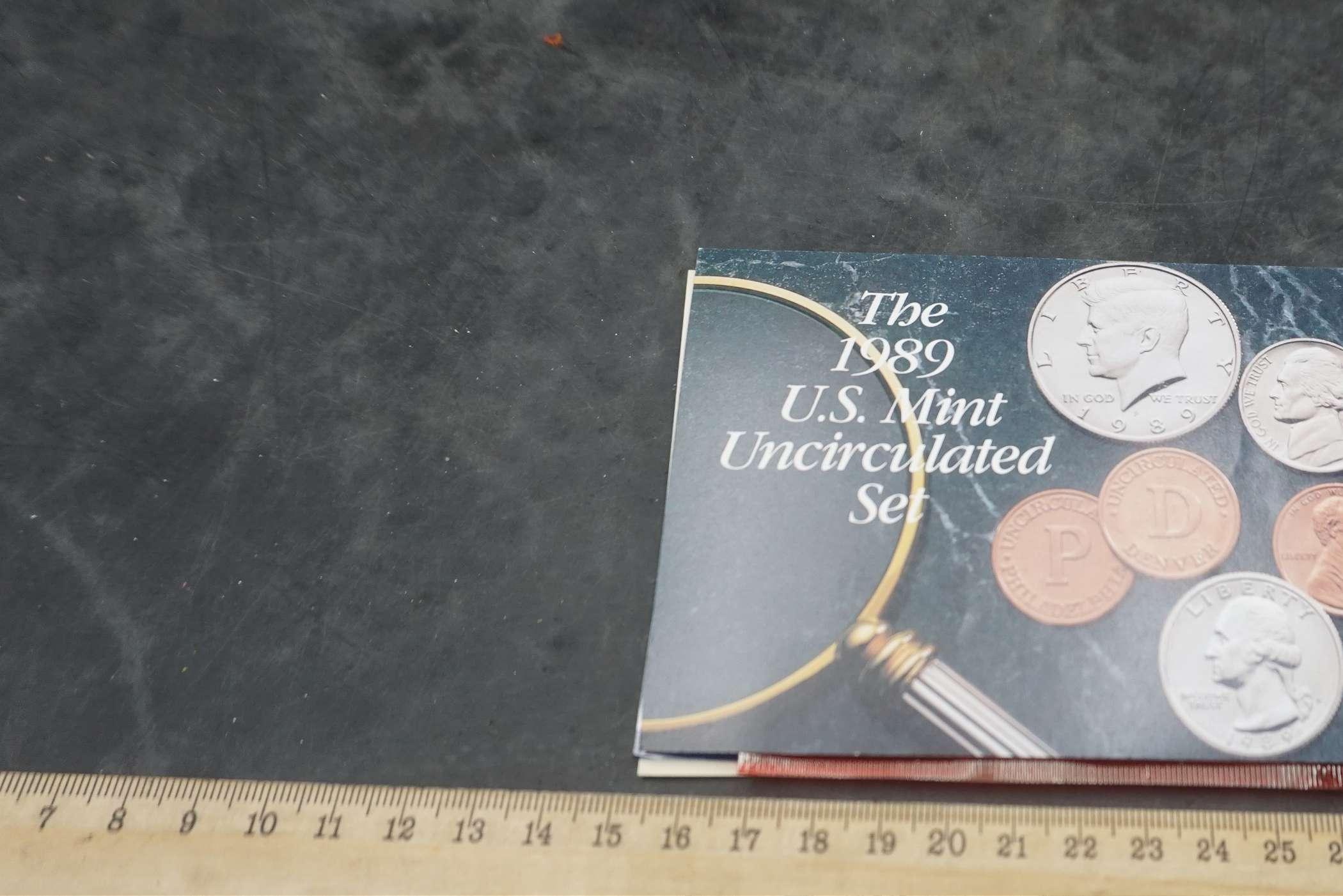 1989 U.S. Mint Uncirculated Set