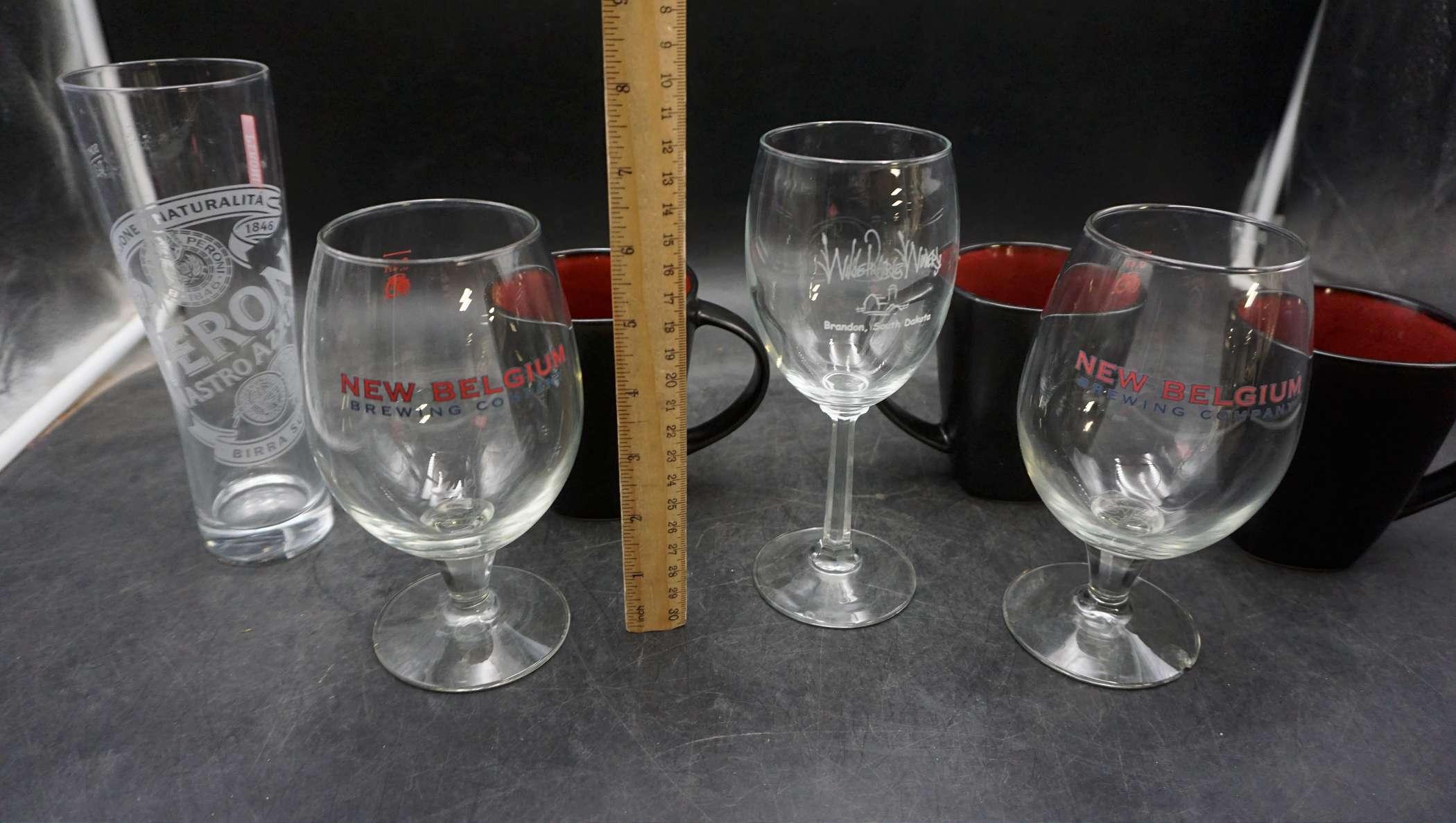 Beer Glasses, Wine Glass & Mugs