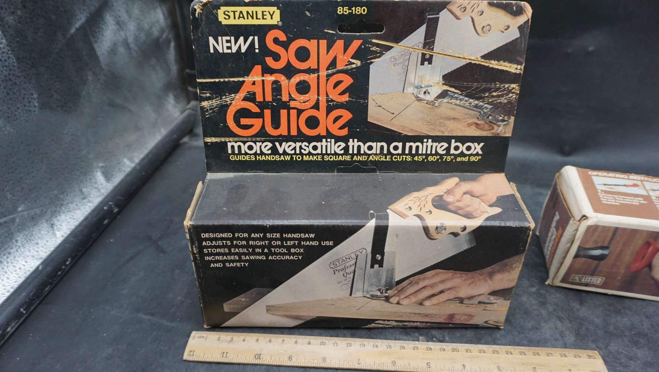 Stanley Saw Angle Guide  & Remington Power Hammer