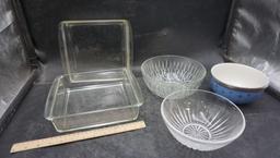 Hall'S Bowl, Glass Bowls & Glass Casserole Dishes