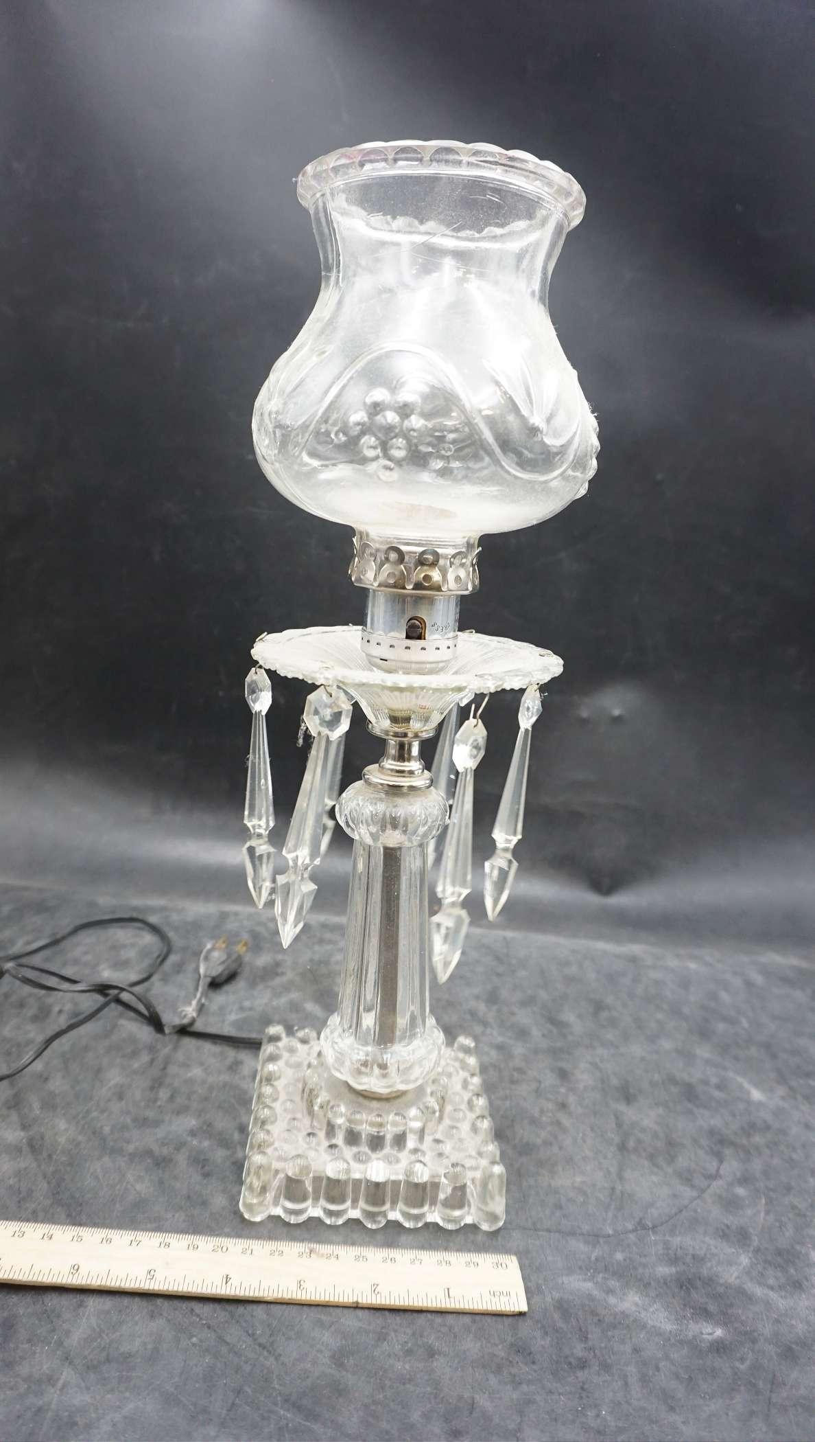 Electric Glass Lamp