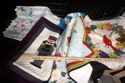 Quilted Fabric Pieces