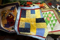 Quilted Fabric Pieces