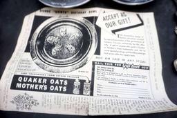 Quaker Oats Quints Dishes & Spoons