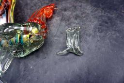 Glass Rooster (Piece Broken Off)