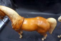 2 - Horse Figurines
