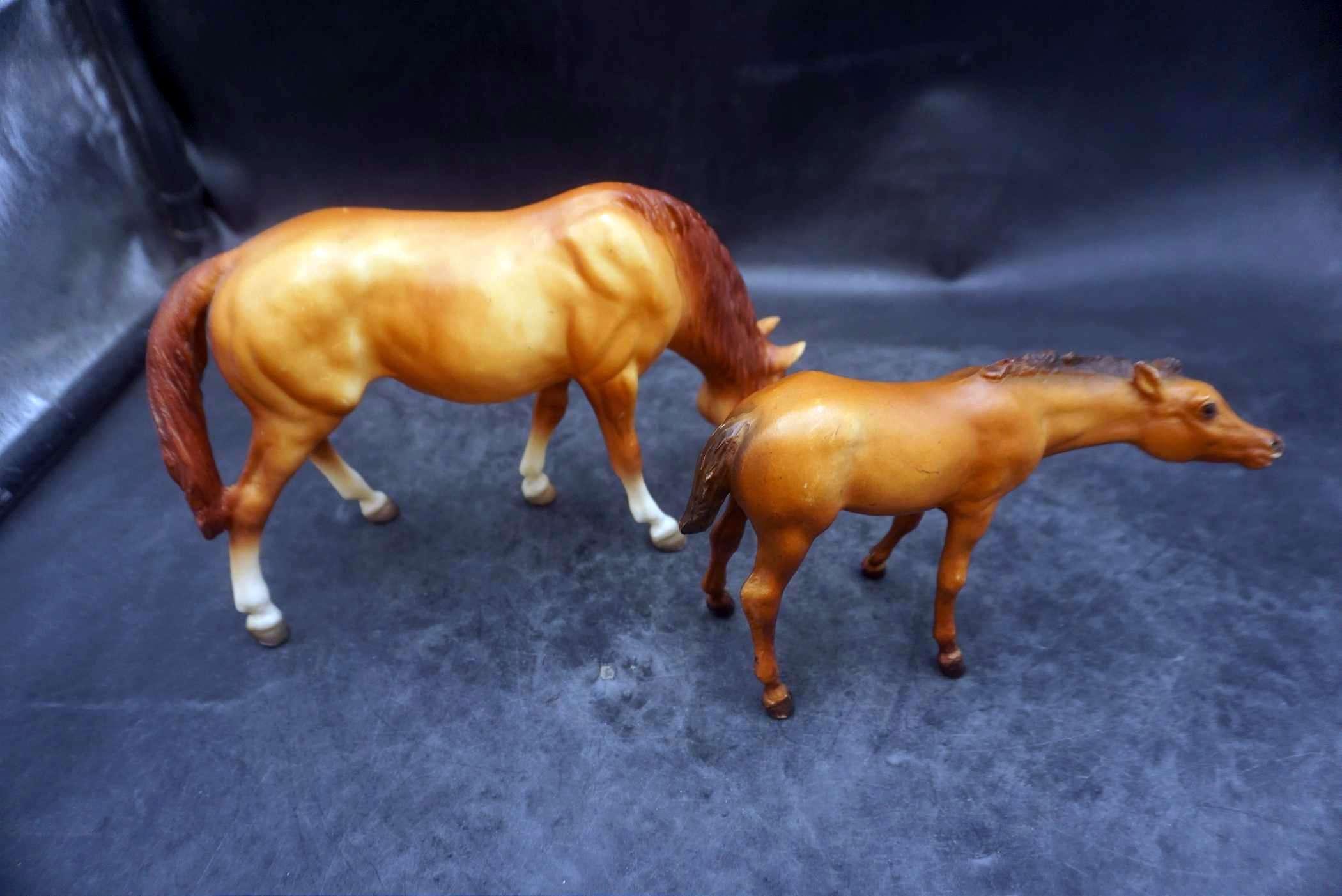 Breyer Mare & Nursing Foal Pair