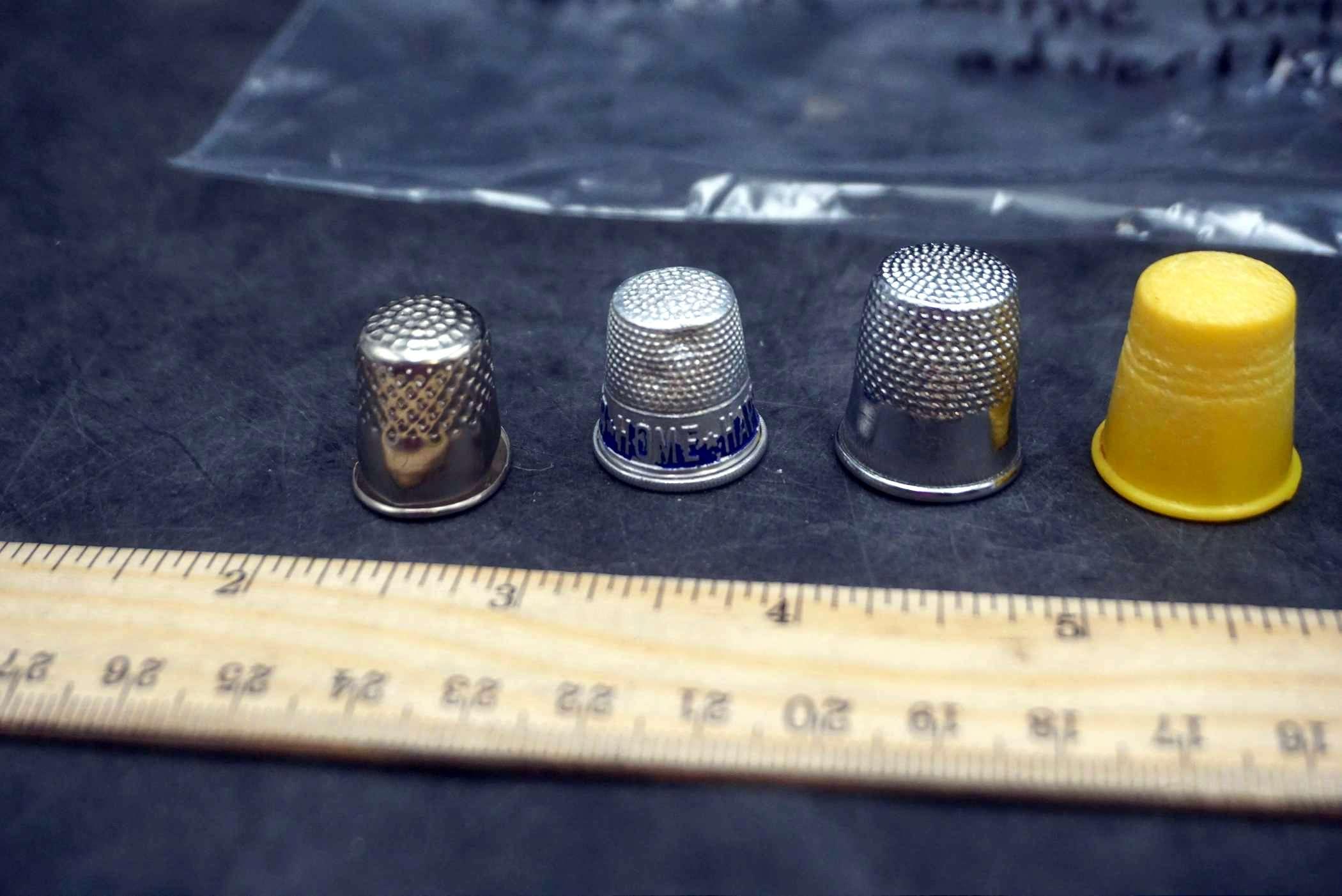 5 - Thimbles (Some W/ Advertising)