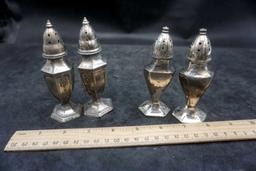 2 - Silver Plated Shaker Sets