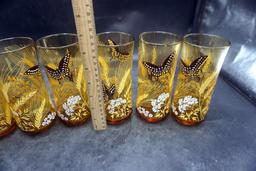 7 - Butterfly & Wheat Glasses