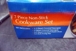7 Pc Non-Stick Cookware Set