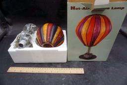 Hot-Air Balloon Lamp - paint flaking