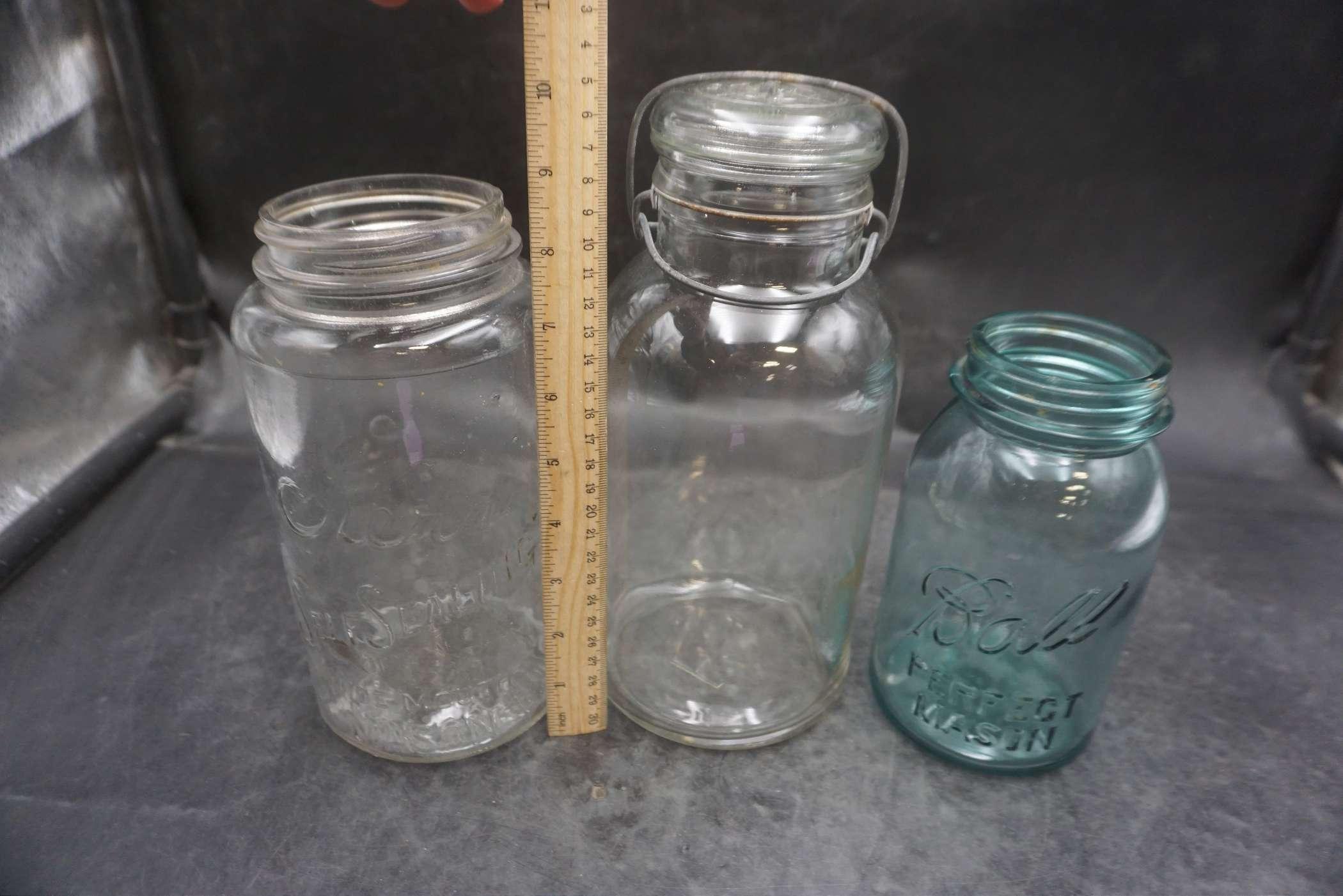 3 - Glass Jars