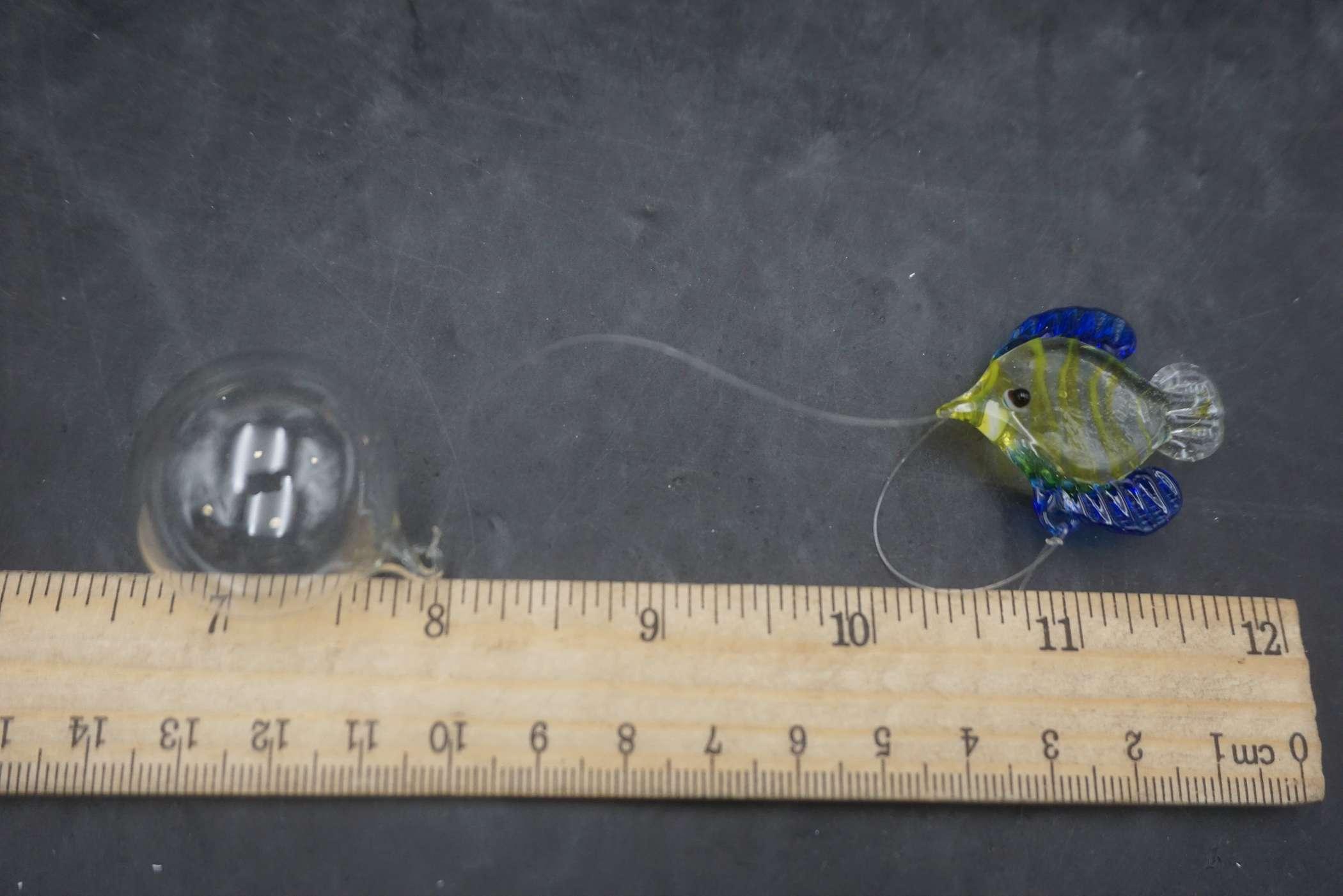 Floating Glass Fish