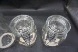 4 - Ermetico Glass Jars
