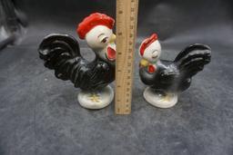 Rooster & Hen Figurines