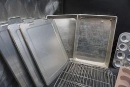 Baking Pans, Racks, Sheets, Muffin Tins & Cookie Cutters