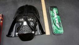 Star Wars Items - Calendar, Pencil Holder, Valentines Day Cards & Darth Mask