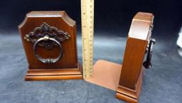 Book Ends, Angel Figurines, Decorative Plates, Cross, Pitcher & Bell