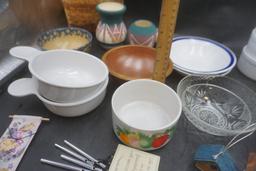 Decorative Items & Dishes - Hull, Alco, Mam, Corningware, Progressive