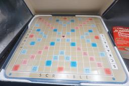 Scrabble Crossword Game Deluxe Edition & Scrabble Players Dictionary