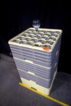Crates Of Restaurant Glassware