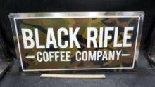 Black Rifle Coffee Company Metal Sign