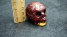 Hand Carved Stone Skull #2