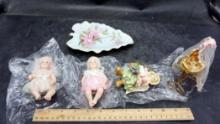 Lefton Leaf Tray, Baby Figurines & Ornaments