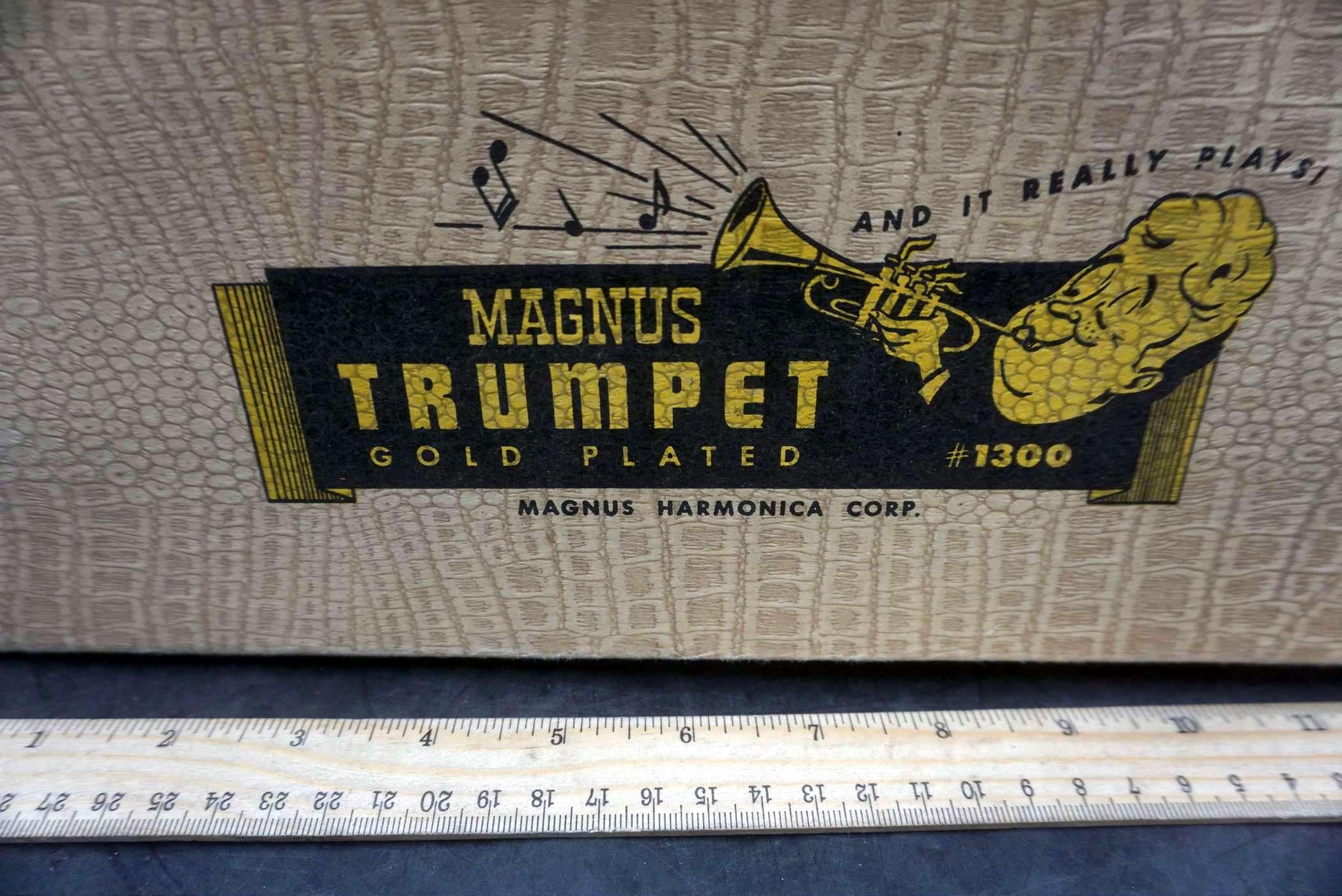 Magnus Toy Trumpet - Gold Plated