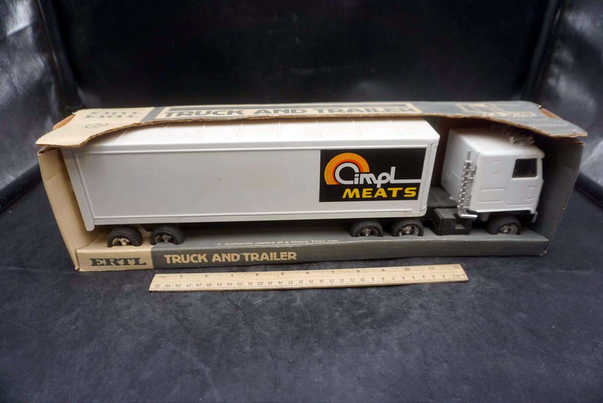 Ertl Cimpl Meats Truck & Trailer