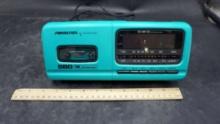 Soundesign Am-Fm Clock Radio W/ Cassette Player