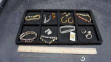 Bracelets, Necklace, Pins & Earrings
