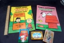 Charlie Brown Coloring Books & Trading Cards