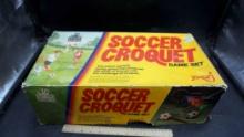 Soccer Croquet Game Set