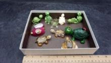 Assorted Turtle Figurines
