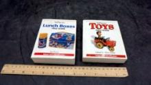 2 Books - Lunch Boxes & Toys