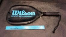Wilson Graphite Boss Racket W/ Cover
