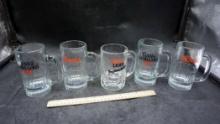 5 - Coors Beer Glasses