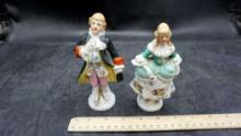 2 - Figurines Made In Occupied Japan