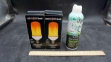L.E.D. Flame Bulbs & Trek Kids Insect Repellent