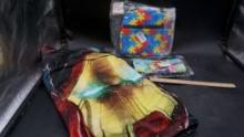 Iron Man Blanket, Puzzle Lunchbox & Mario Pencil Case