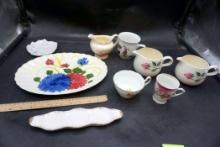 Creamers, Cup, Platter, Trays, Mugs