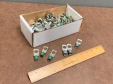 45pcs - Burndy Green Die 375/11 1AWG Compression Copper Lugs