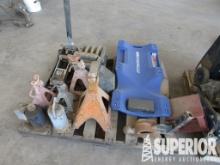 (3) Floor Jacks, (8) Jack Stands, Battery Charger,