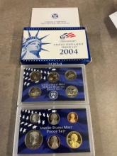 2004 10 coin proof set