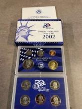 2002 10 coin proof set