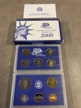 2000 10 coin Proof set